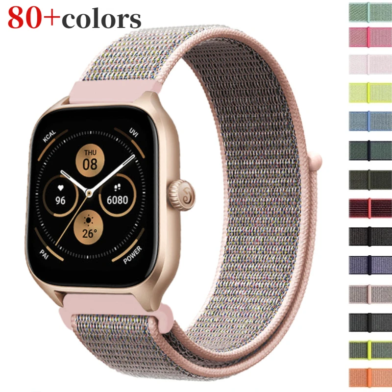 Versatile Nylon Loop Band Strap, 20mm/22mm