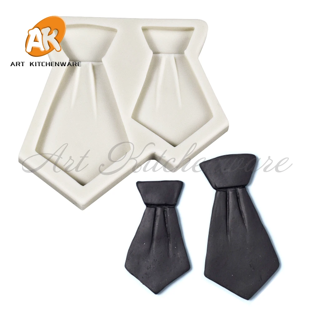 Stampo in Silicone per Cioccolato e Cupcake a Forma di Papillon e Cravatta, per la Festa del Papà, Strumenti per Decorazione Torte e Fondente  15
