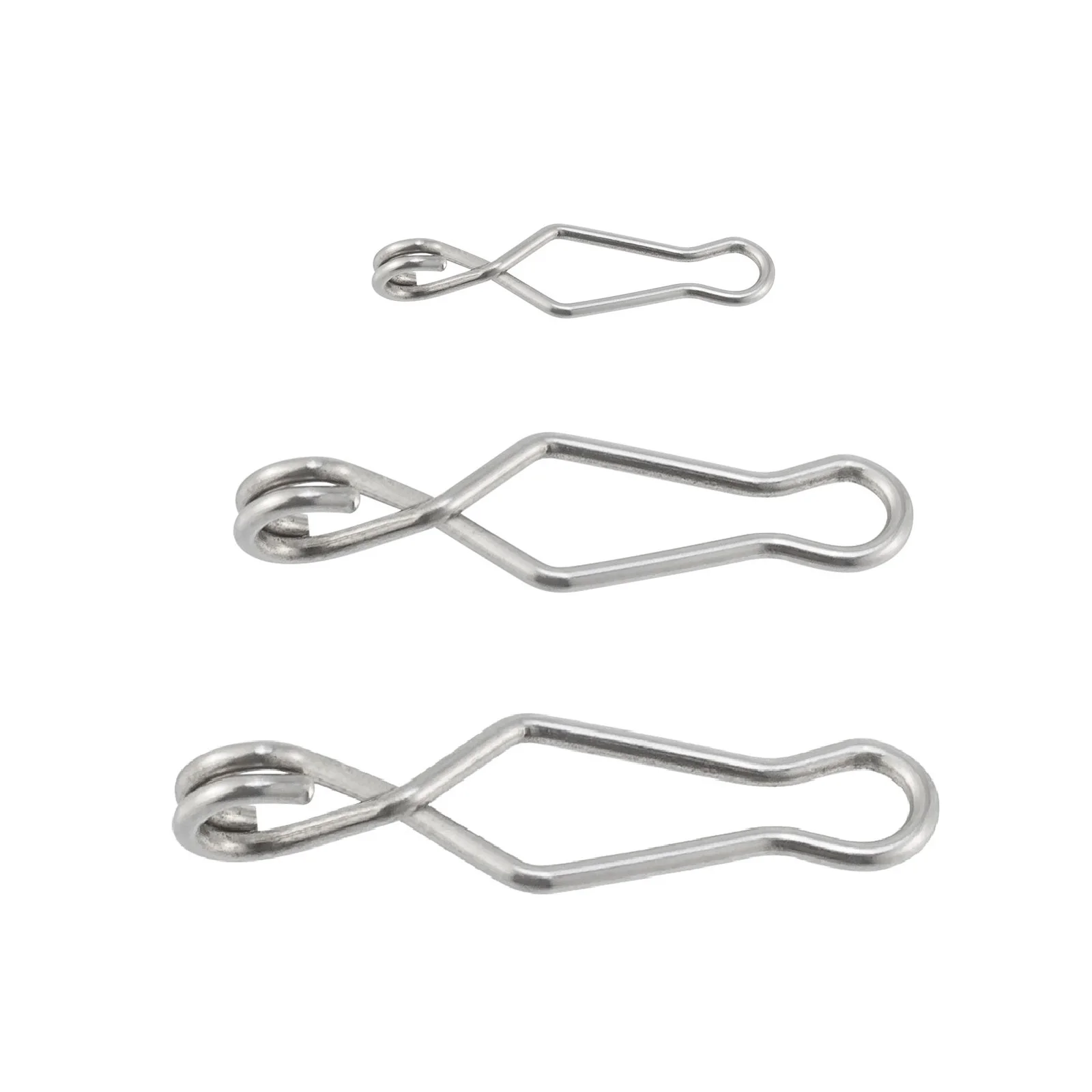 

Fishing speed clips, quick change, high strength, swivel lure hook, crankbait connector, stainless steel, saltwater, 20PCs