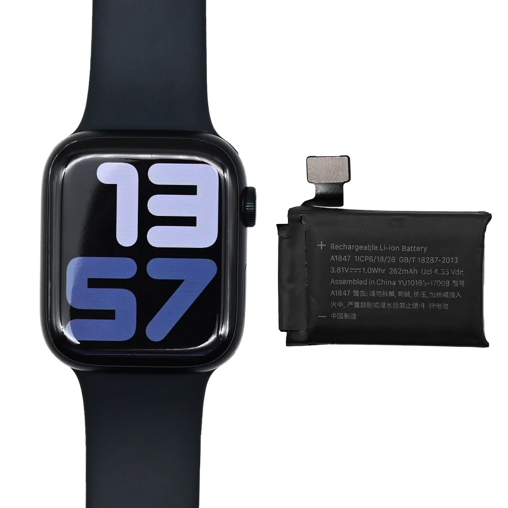 BK-Dbest 100% протестированный A1847 A1875 аккумулятор для Apple Watch серии 3 GPS Версия 42 мм 342 мАч A1859 38 мм 262 мАч A1858
