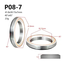 Precision Bicycle Headset Bearings for MTB & Road Bikes - High - Performance Steel Bike Accessories (P08 - 7)