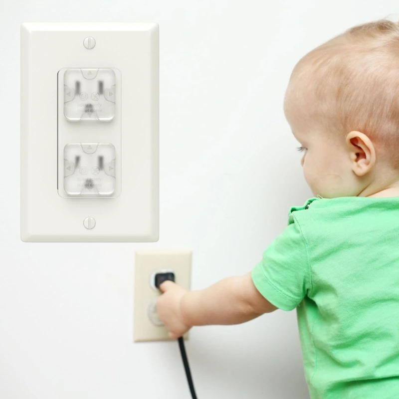 Pack of 50pcs American Socket Safety Cover Electrical Outlets Plug Protectors Caps Child Safety Cover