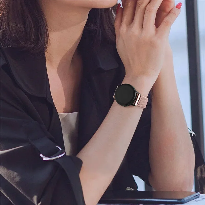 Elegant Milanese Mesh Bracelet - 20mm/22mm Premium Metal Watch Strap