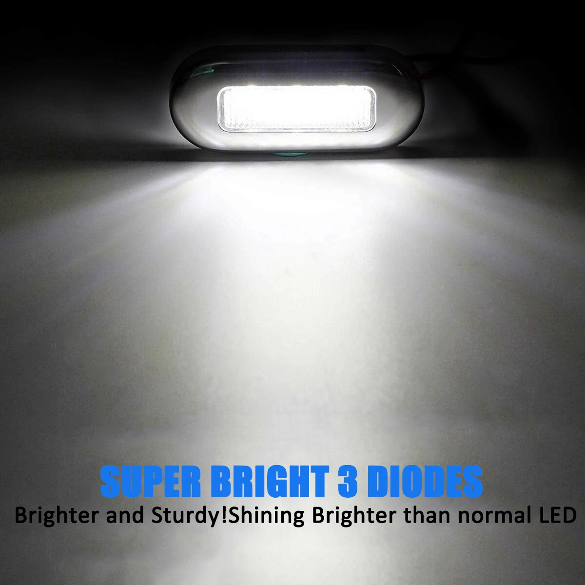 Boat Courtesy Lights 4pcs Marine Boat Lights