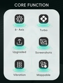 Wireless Game Controller for Switch 2 / Switch OLED / Lite Console Pro Joystick Gamepad with Turbo & 1000mAh Battery 2