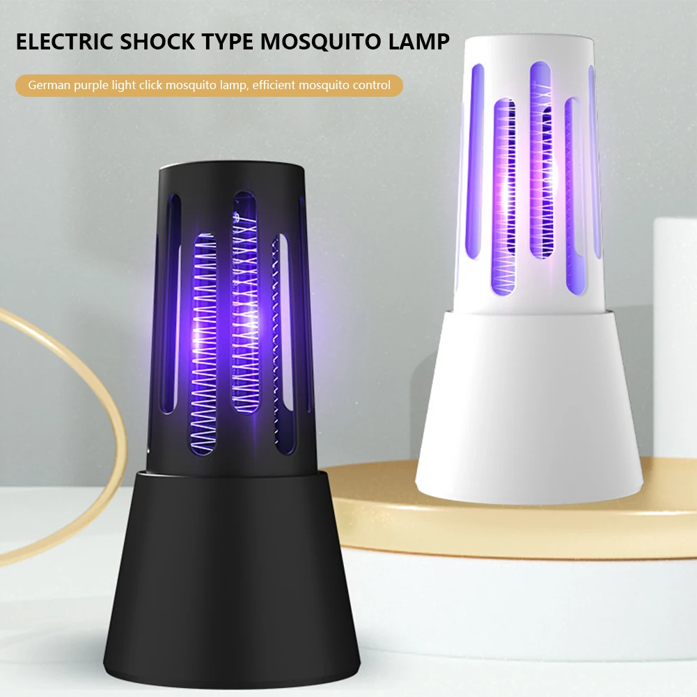 110-220V Electric Shock Mosquito Killer Lamp USB Fly Trap Zapper Insect Killer Repellent Bedroom Outdoor Anti Mosquito Trap