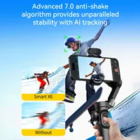 AOCHUAN Smart XE Ai Smartphone 3 Axis Gimbal Stabilizer For iPhone and Android phone Face tracking without app Handheld Gimbal - Image 3