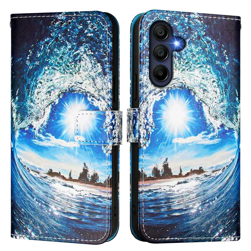 Retro Flower Design Leather Wallet Case | Magnetic Flip Cover Phone Bag