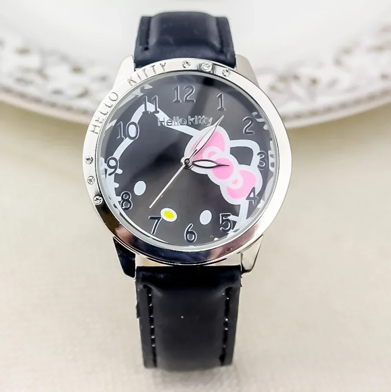 

Hello Kitty Girls Kids Quartz Watch Women Children Casual Waterproof Fashion WristWatch Sanrio Cartoon Watches Birthday Gifts