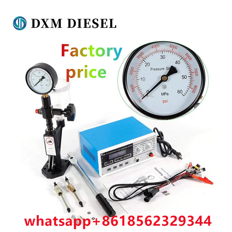 

Big sales!CR-C multifunction diesel common rail injector tester + S60H Nozzle Validator,Common rail Injector tester tool