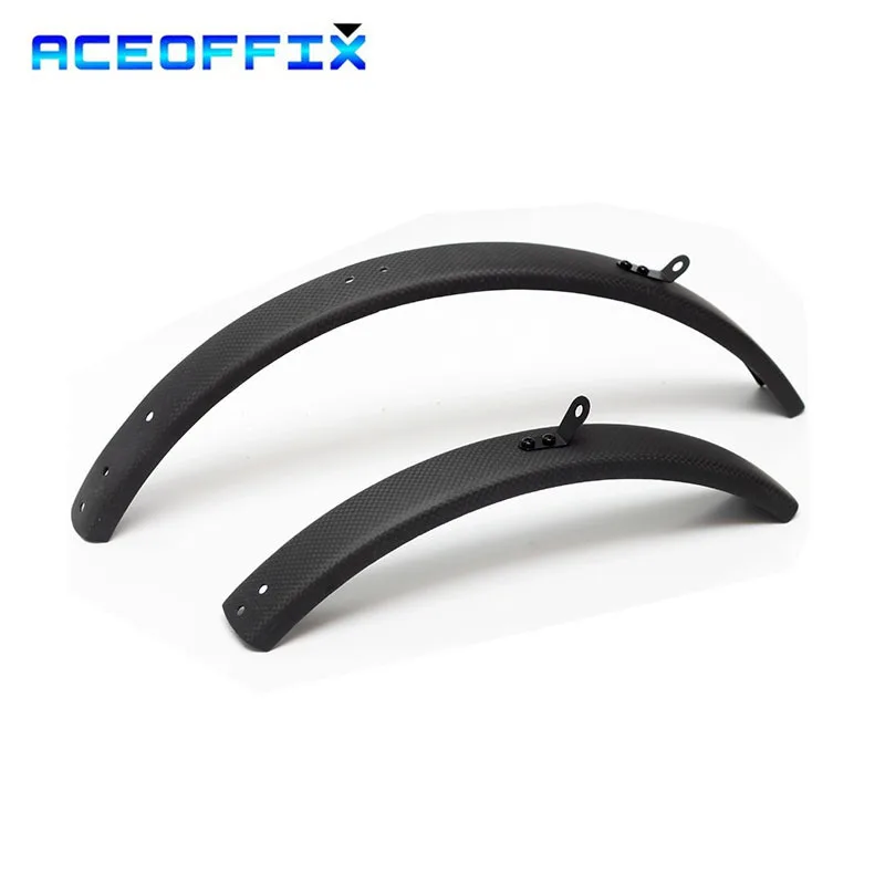 2pcs carbon fiber bicycle fender for Brompton Folding bike front and rear mudguard fender