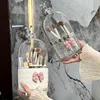 All-in-One Rotating Makeup Organizer - Clear Plastic Dustproof Cosmetic Storage - Lipstick Brushes & Accessories 5