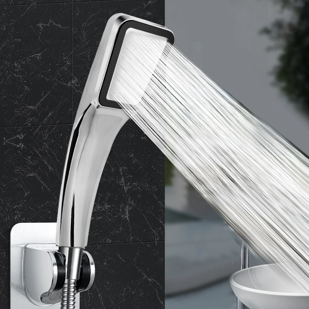 

High Pressure Rainfall Shower Head Water Saving 300 Holes Shower Head Filter Spray Nozzle Universal Shower Bathroom Accessories