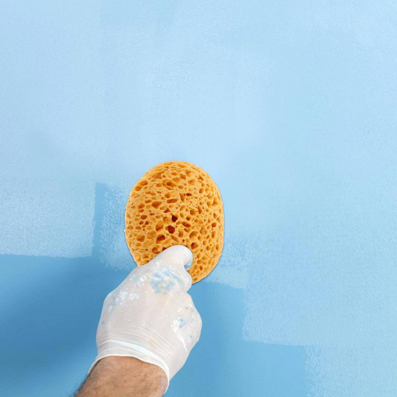 2 Pcs Wall Repair Sponge Cleaning Sponges Drywall Texture Tool Detachable Tools