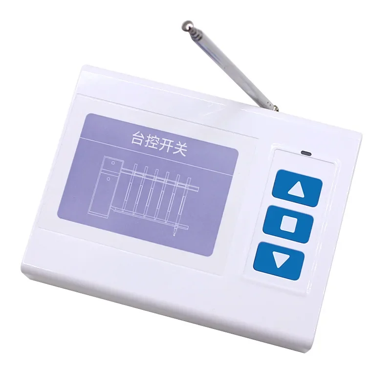 내구성 있는 배리어 수동 버튼 스위치 스톱 조그 와이어 제어 롤링 게이트 무선 데스크탑 수동 스위치 자동 리셋 스위치