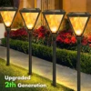 Solar Outdoor Lights Solar Torch Lights with Flickering Flame Waterproof Solar Powered Pathway Lights Landscape Decorative Light 1