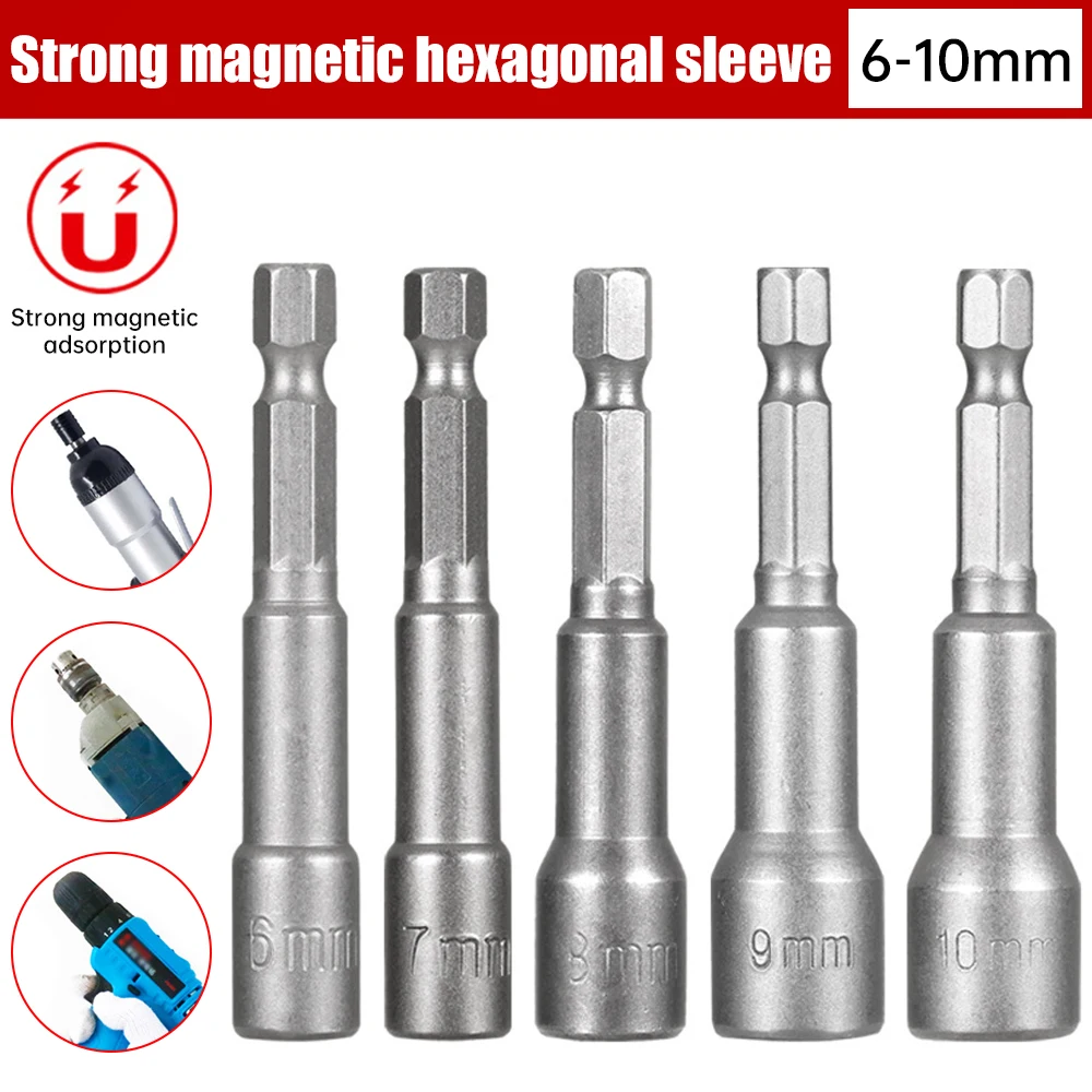 Description Picture 4 of item6mm-19mm Hex Sockets Sleeve Nozzles Nut Driver Set Screwdriver Set Schroevendraaier Set Bits Sets Tools Socket Wrenches