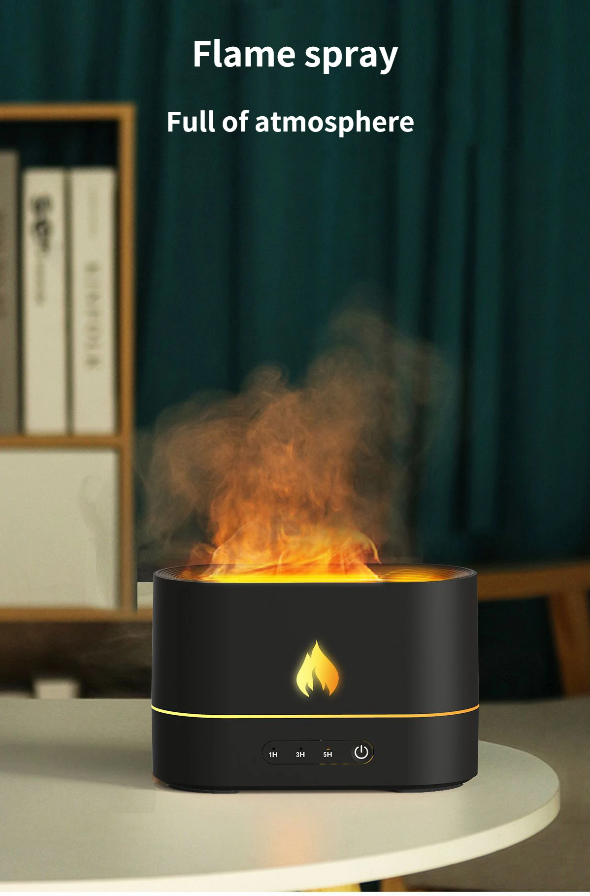 Flame Aroma Diffuser Air Humidifier