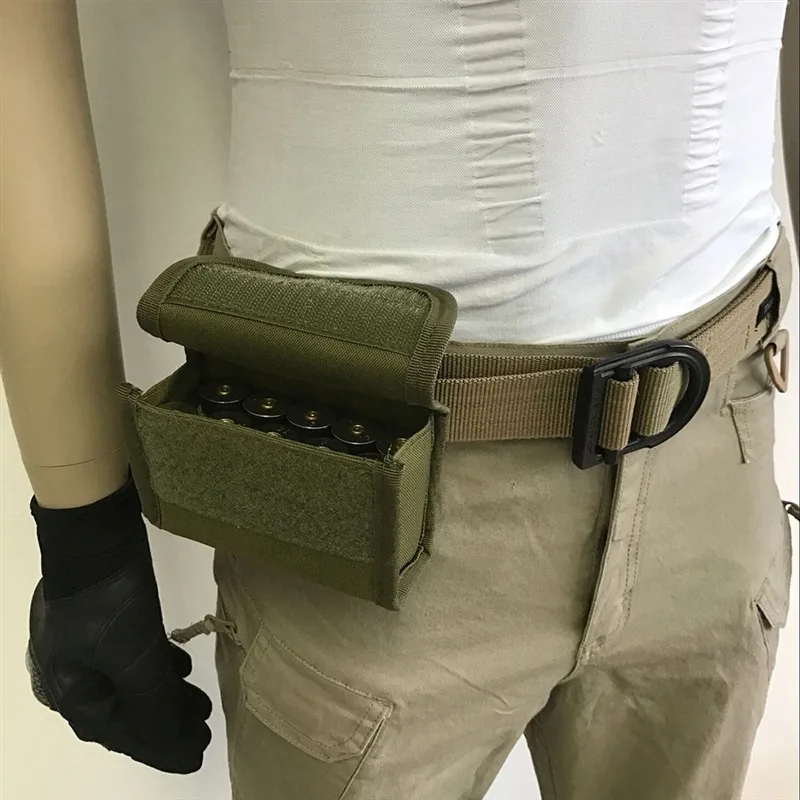 Nylon Shotgun Shell Holder for Hunting with Molle Pouch