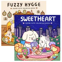 Sweetheart Coloring Book - Cozy Romantic Scene with Adorable Dogs & Cats, Vibrant Colors, Perfect Gift for Valentine'S Day 1
