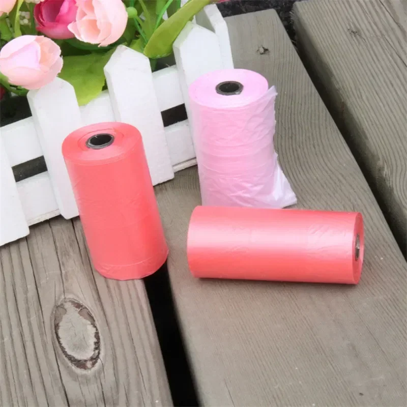 Dogs Cats Poop Bag Biodegradable Garbage Pet Dog Waste Bags Dog Cat Cleaning Up Refill Garbage Bag 100pcs(5 roll x 20pcs) dog poop bags pet supplies pet accessories