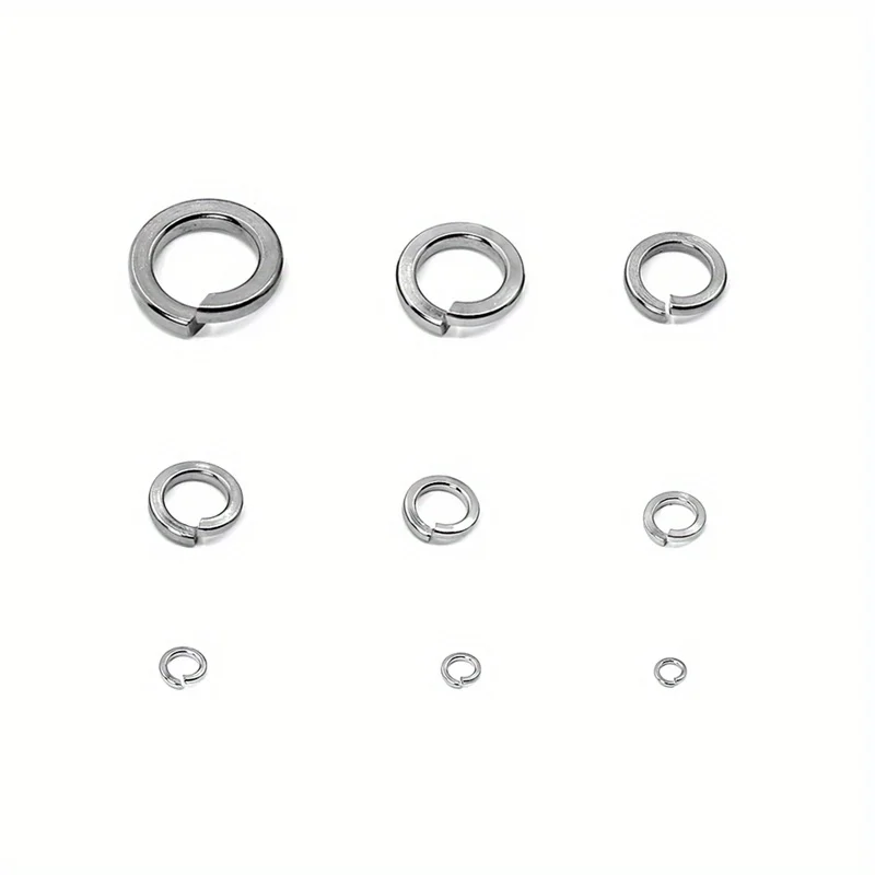 Stainless Steel Washers 310/620 Pieces 304 Assortment Kit 9 Sizes M2 M2.5 M3 M4 M5 M6 M8 M10 M12