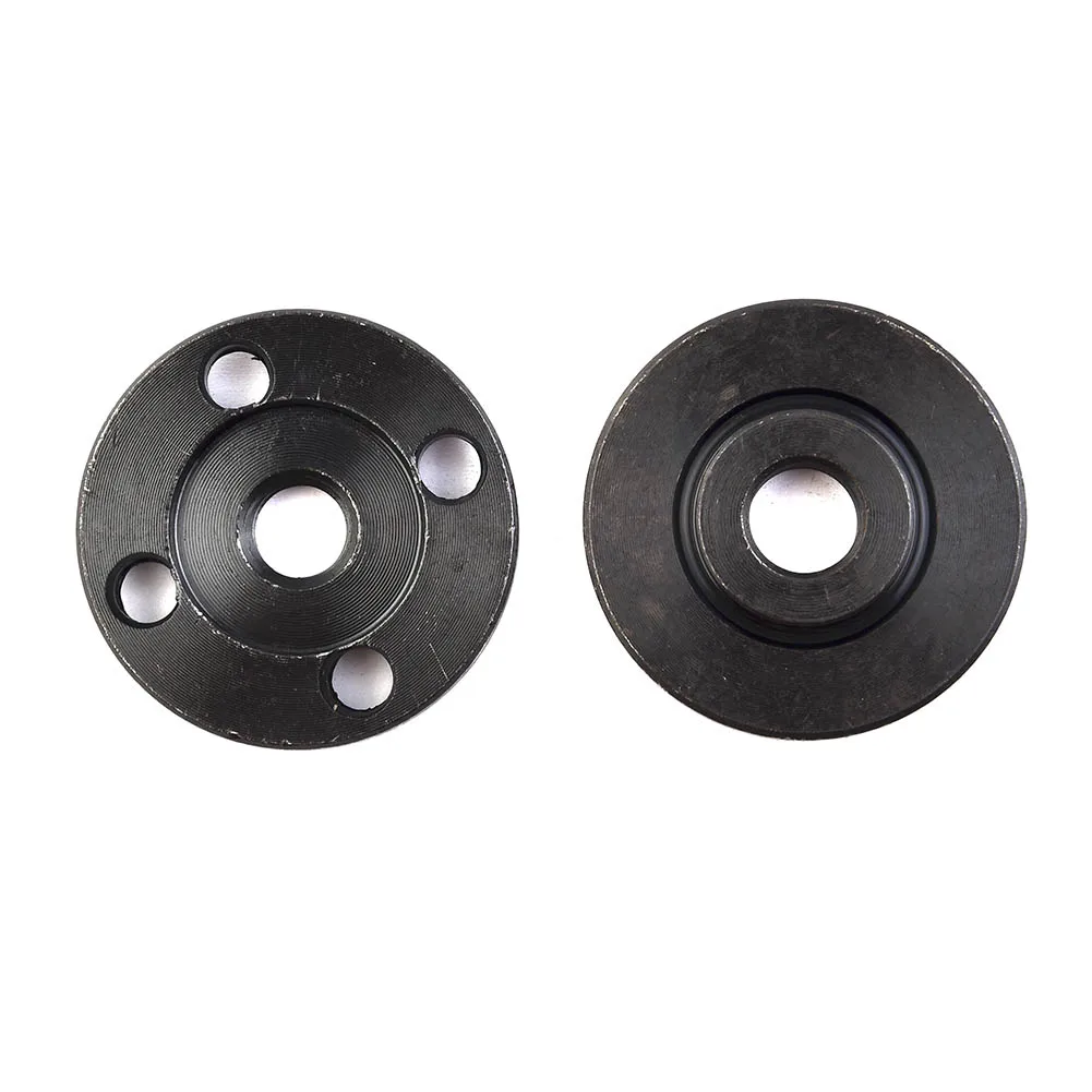 2pcs Thread Replacement Angle Grinder Type 100 Modified Type 125 Inner 10mm Outer Flange Nut Set Electric Angle Grinder Accessor