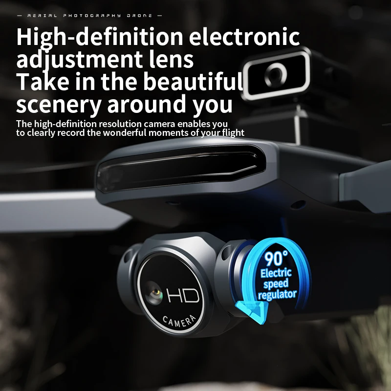 새로운 X37 드론 8K 전문가용 HD 카메라 옵티컬 플로우 5G WIFI FPV 360 ° 장애물 회피 브러시리스 RC 쿼드콥터
