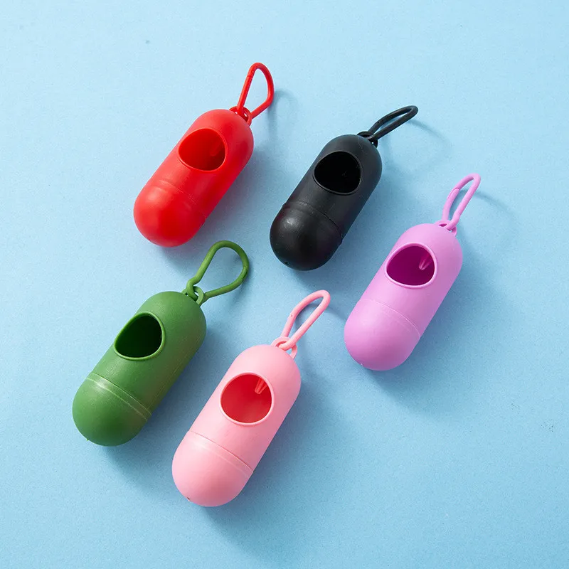Dog Poop Bag Dispenser Dog Products Practical Pet Dog Poop Bag Dispenser Waste Garbage Holder Dispensers Pets Dogs Trash Cleaning Supplies