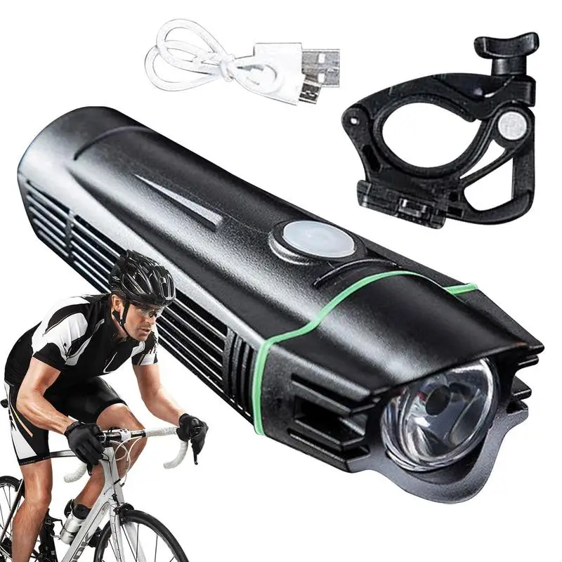 

Bicycle Headlight USB Rechargeable Front Headlight Bike Light Bicycle Light Bike Accessories Quick Charging For Cycling