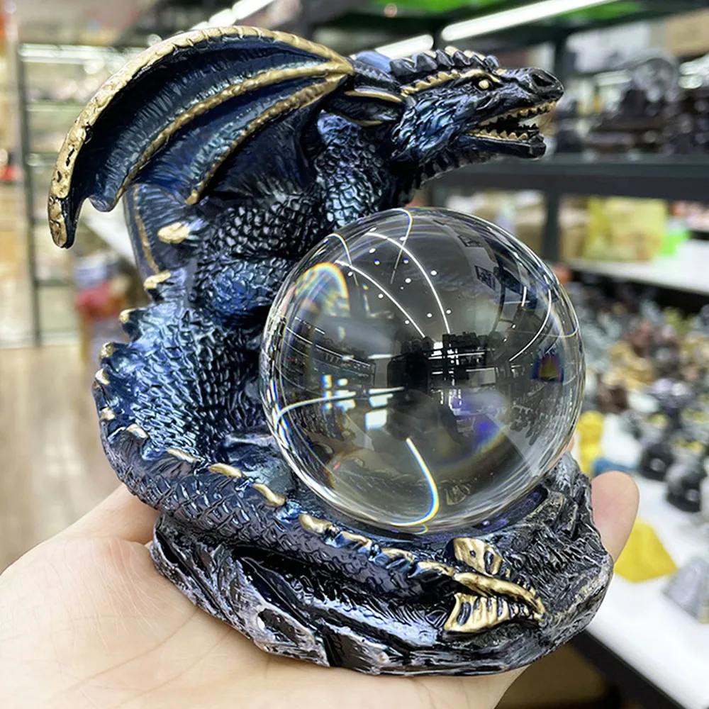 

Beauty Dragon Crystal Base 4-8Cm Sphere Support Display Stand Photography Props Handicraft Decor