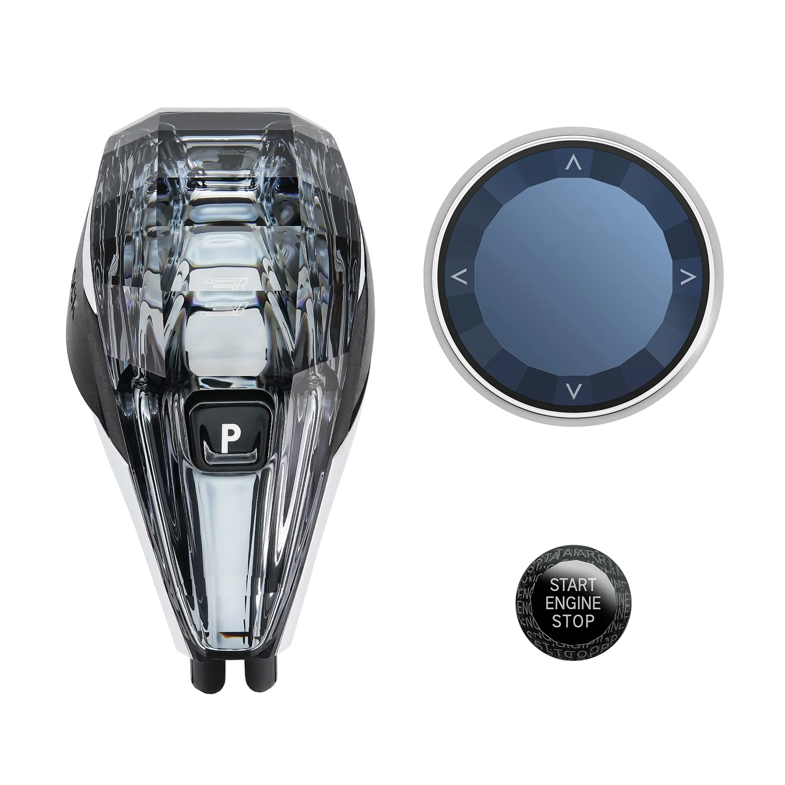 クリスタルギアシフトノブセット,インテリアアクセサリー,BMW 3,4,8