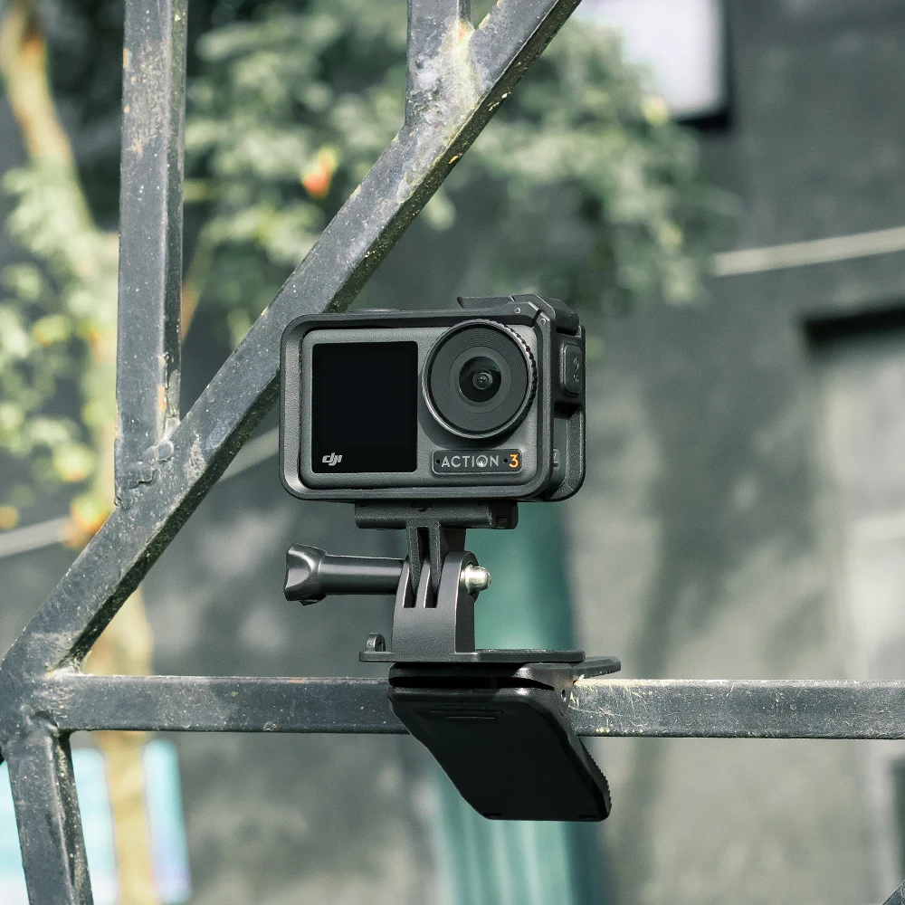 배낭 스트랩 클립 360 도 회전 모자 벨트 클램프 마운트, GopPro Hero 12 11 10 9 DJI Action 4 3 스포츠 카메라 액세서리