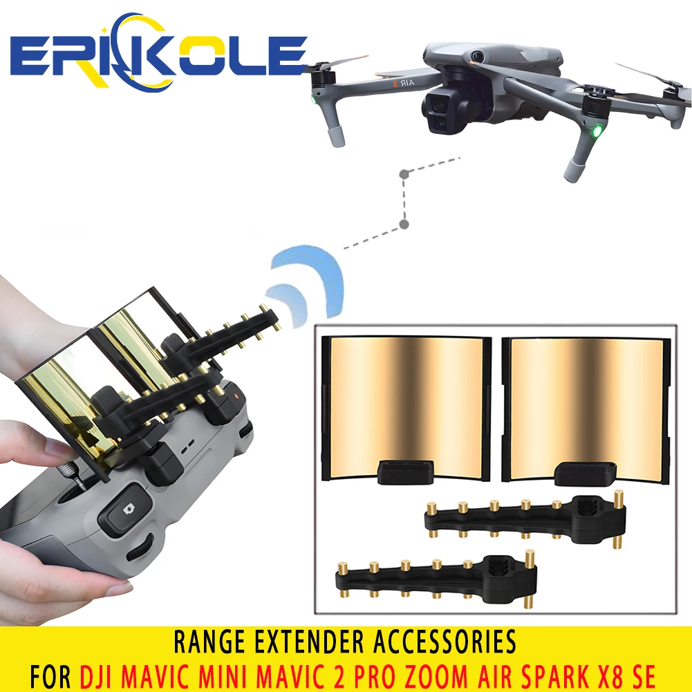 Extensor de rango de refuerzo de señal de antena de control remoto RC 2 para Accesorios de