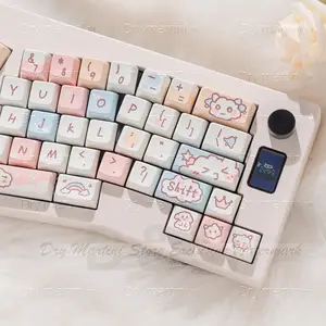 Weikav Record Wired Alice Mechanical Keyboard Aluminum Hot Plug 67 Key With  Rgb Light Customized Game