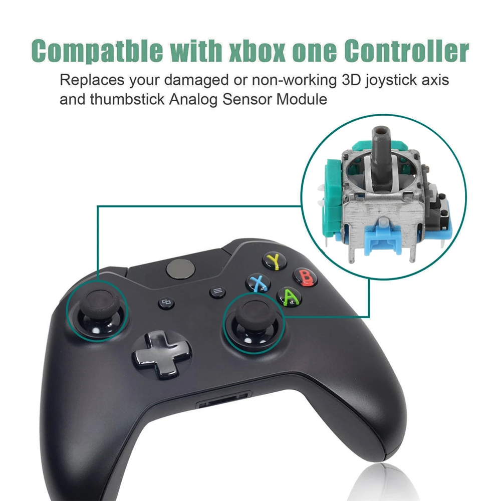 XBOX-One 美味し コントローラー用ゲームアクセサリー交換用 3D