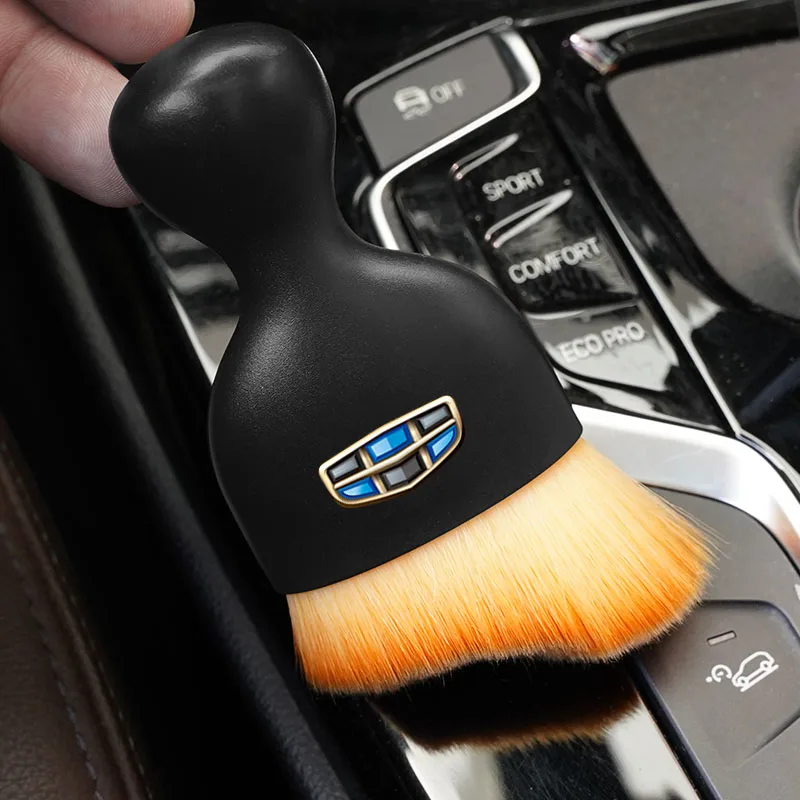 Щетка для чистки пыли, инструмент для forGeely Coolray Геометрия C GX3 Emgrand EC7 LC Panda Tugella Binray, проемы вентиляции автомобиля
