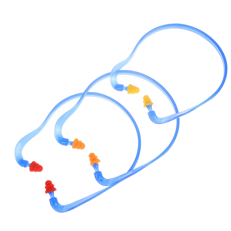 Soft Silicone Head-mounted Earplugs Protector Anti-Noise Earmuff For Water Sports Swimming Sleeping Noise Reduction Ear Plugs 5