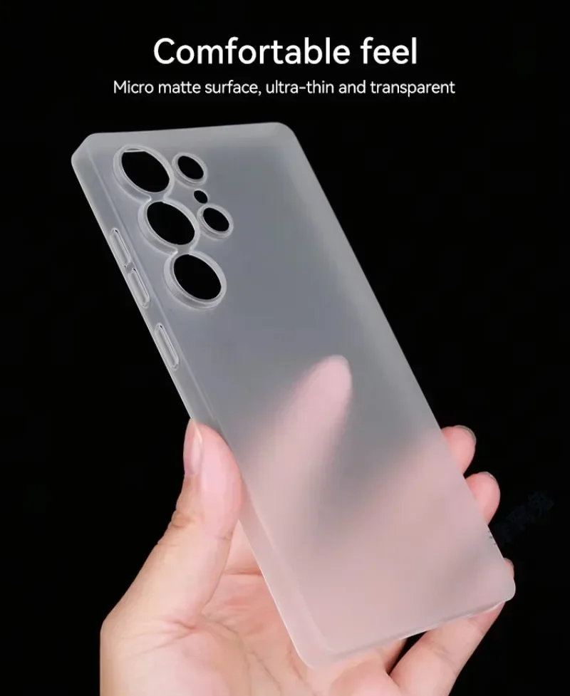 Ultra-Thin Precision Fit PP Case - Sleek 0.35mm Design