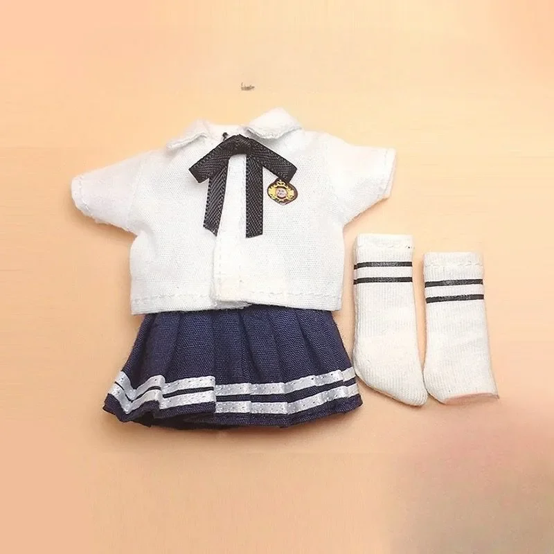 OB11 children's clothing, school uniform, student set, JK uniform, 12 points, BJD clothing 3