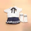 OB11 children's clothing, school uniform, student set, JK uniform, 12 points, BJD clothing 3