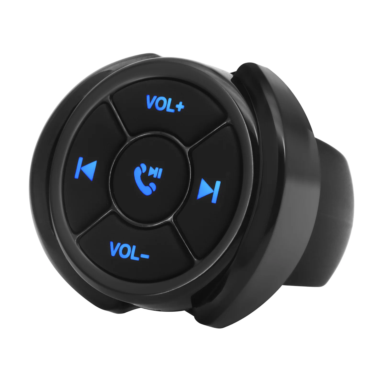 5 Keys Wireless Media Button Remote Controller Car Motorcycle Bike Steering Whee