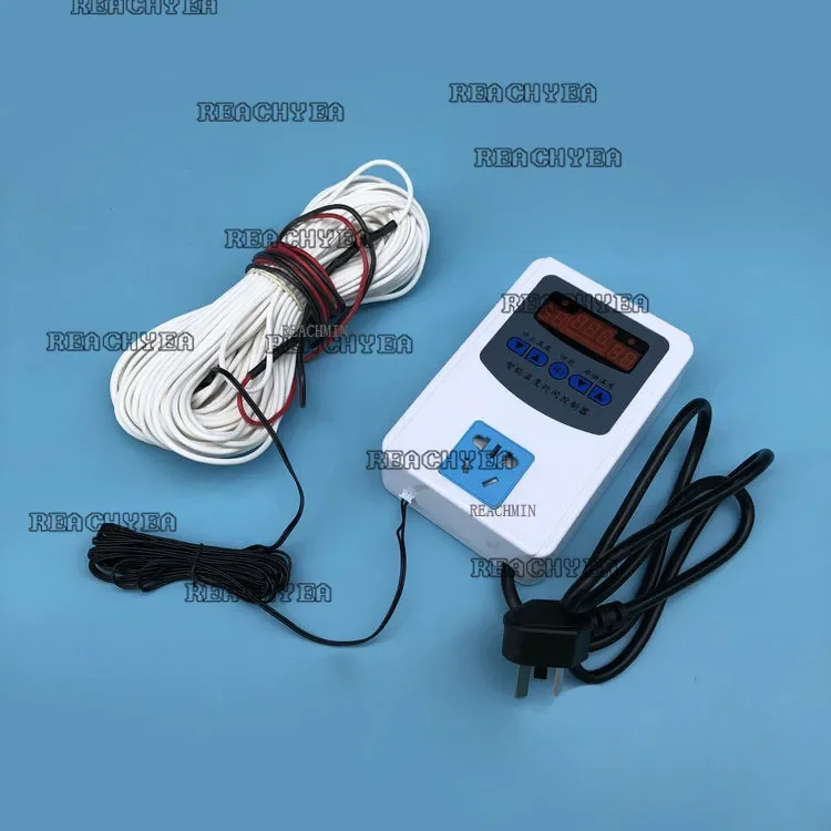 

Greenhouse Plant Aquarium Heating Cable +Temp Controller Breeding Warming Wire Thermostat Underfloor Heating Soil Air Hotline