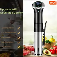 1100W WIFI Vacuum Sous Vide Cooker Immersion Circulator Accurate Cooking with LED Digital Display Tuya APP Slow Cooker Heater 1