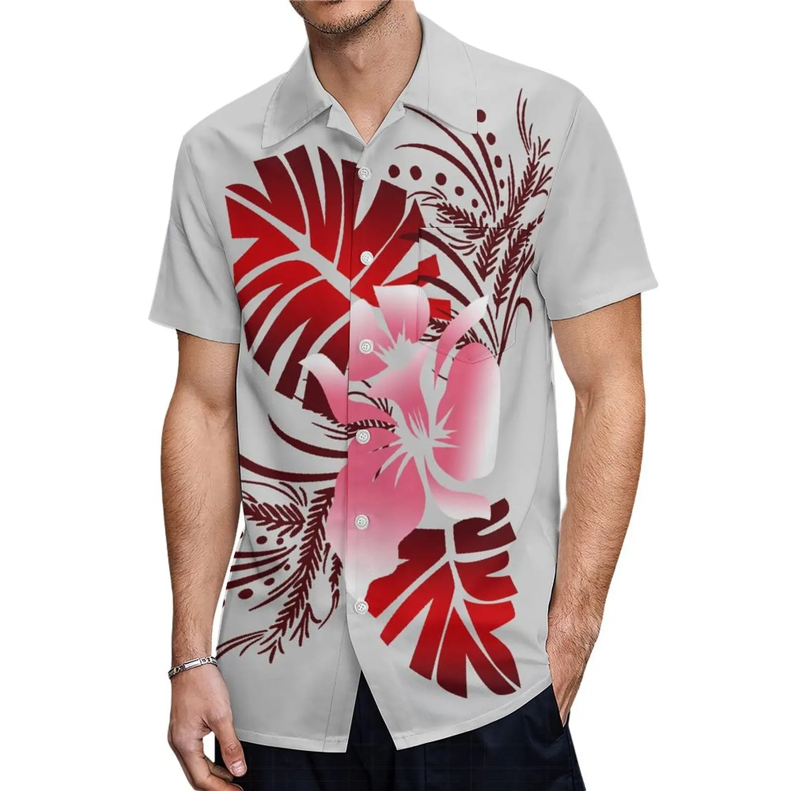 商品No.K0112【購入商品】アロハシャツ ワンピース（メンズ レディース