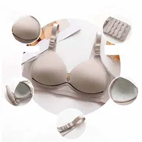 1/2/3PCS Large Luxury Without Steel Ring Bra Side Fold Side Breast Large Breast Display Small Adjustment Shaped Mom's Underwear 2