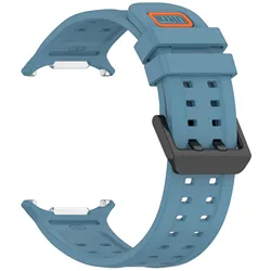 Official Sport Band - Premium Marine Silicone Bracelet - Galaxy Ultra 2025 (Advanced Blue)