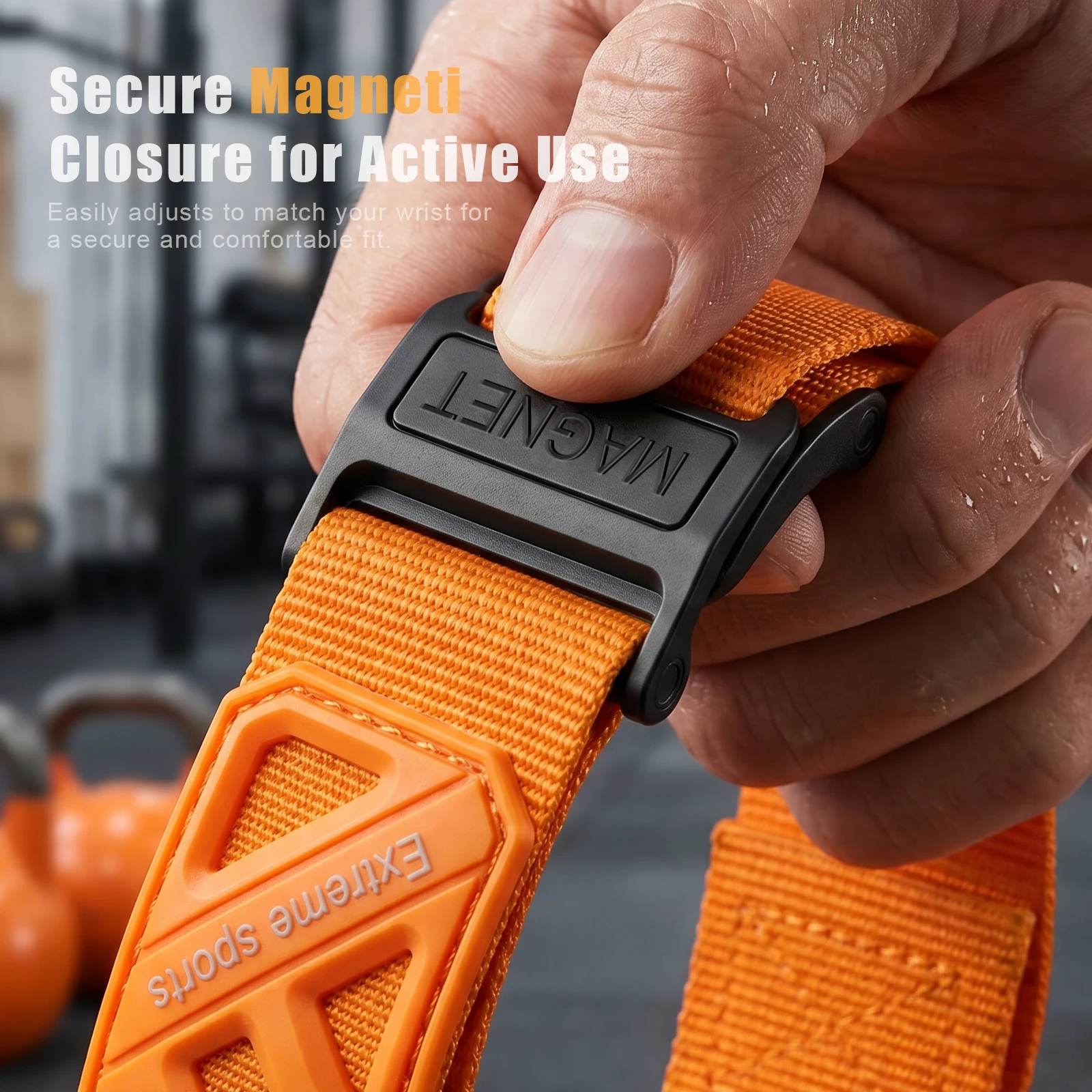 Versatile Nylon Loop Watch Strap - 22mm Band for Enhanced Comfort and Style