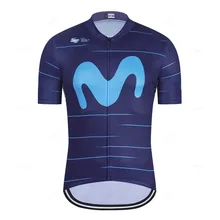 Novo 2022 movistar equipe conjunto de camisa de ciclismo homem uniforme homem summe camisa terno bicicleta abbigliamento estivo