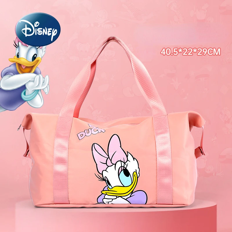 Disney Original Women's Travel Tote Donald Duck New Fashion Trend Travel Tote Luxury Brand Large Capacity Travel Storage Bag